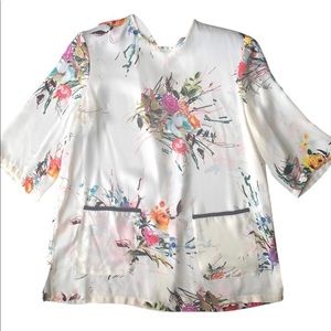ZARA - Floral Blouse